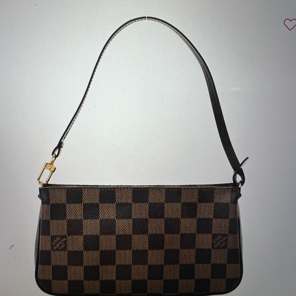 Louis Vuitton Damier Ebene Navona handbag. Very good condition. - Picture 1 of 10